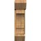 Ekena Millwork Balboa Slat Rough Sawn Bracket w/ Offset Brace, Western Red Cedar, 8"W x 22"D x 30"H BKT0806X22X30BOA06RWR - alternate 3